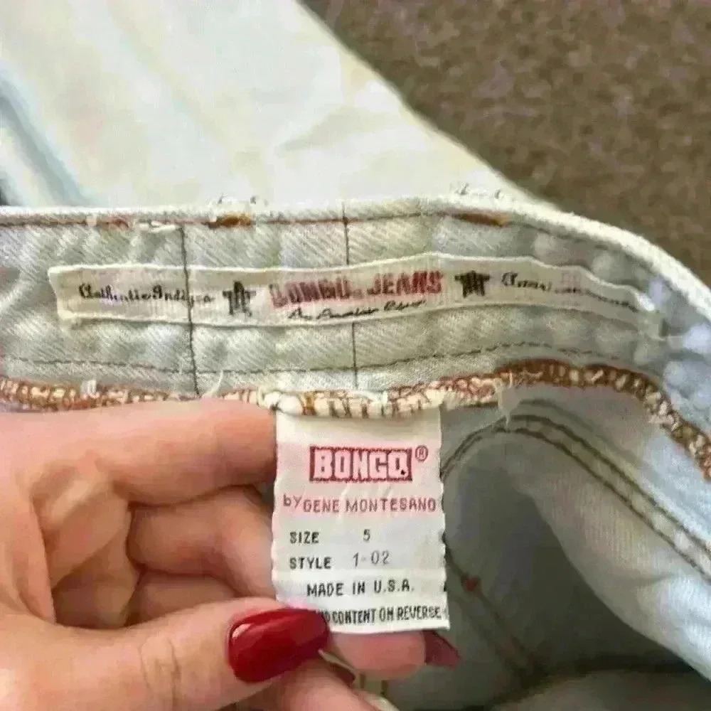 Vintage Bongo White Jeans - Picture 2 of 7